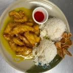 Best Combo Plate Lemon Chicken 套餐柠檬鸡 in Roseville, CA